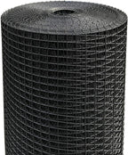 Black Hardware Cloth,Coated Wire Mesh Roll, Chicken Wire Fencing, Welded Wire Fence Roll, Chicken Wire Mesh, Garden Fencing, Rabbit Wire